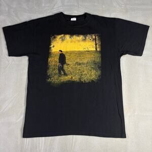 John Hiatt The Open Road Album Tour T-Shirt Black Size L Preowned